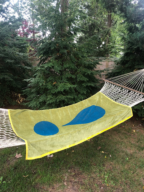 Exclamation Beach Towel