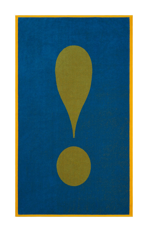 Exclamation Beach Towel
