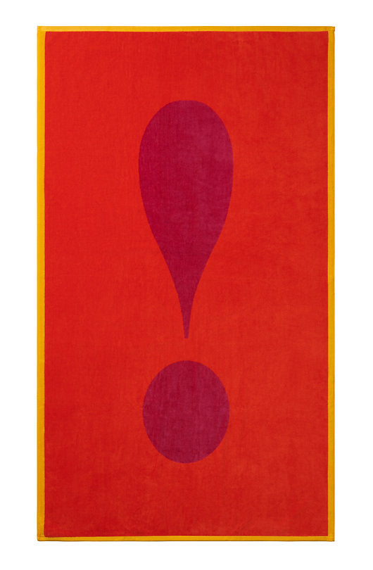 Exclamation Beach Towel