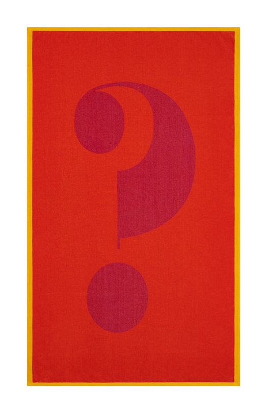 Question Beach Towel