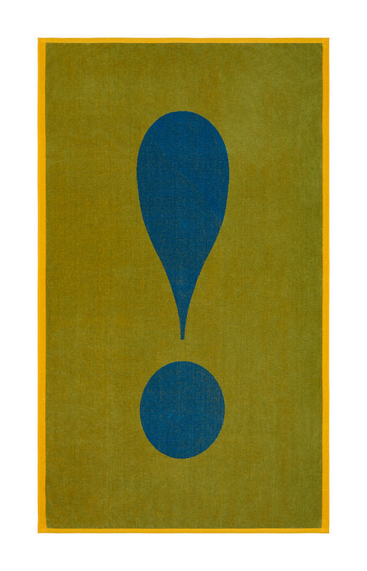 Exclamation Beach Towel