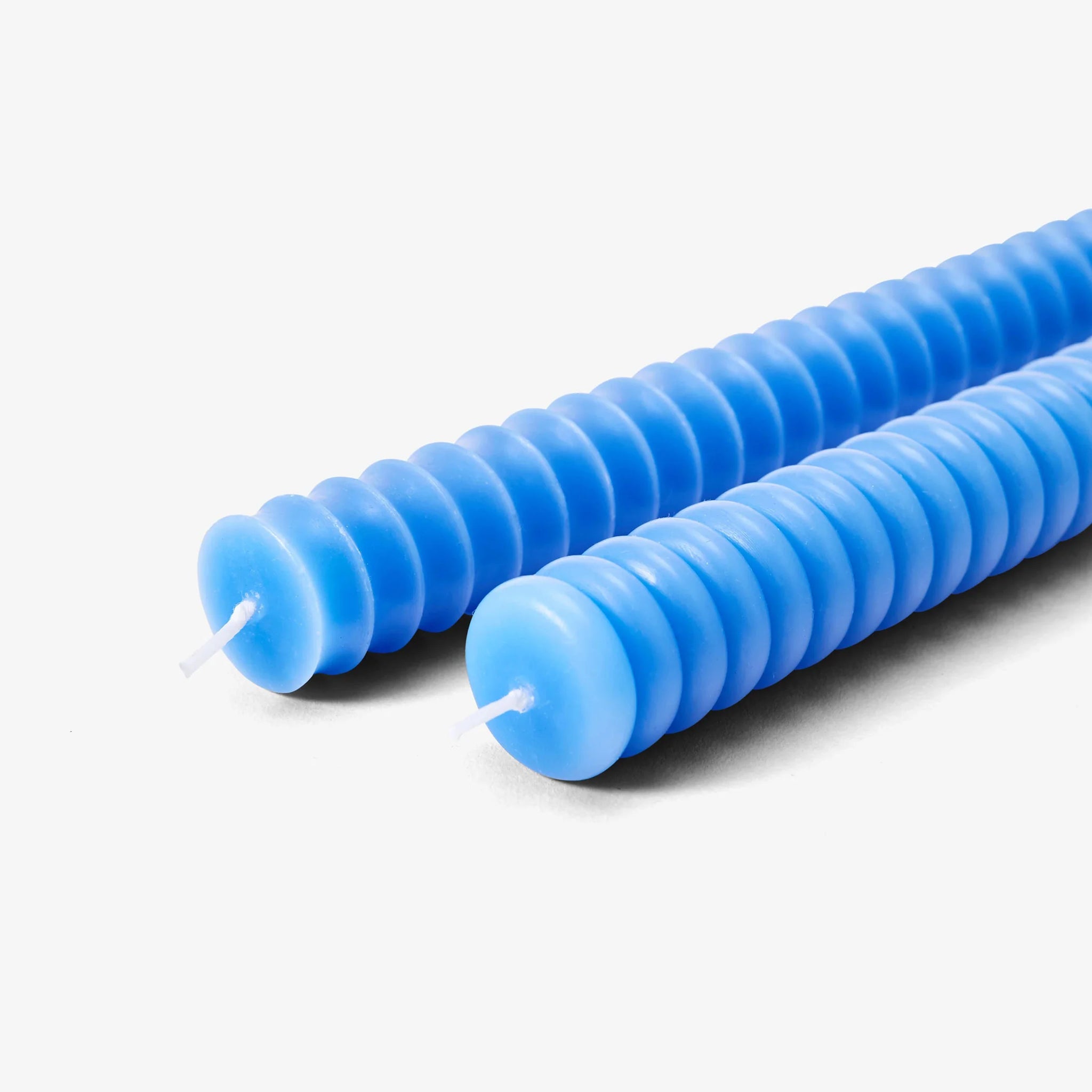 Dusen Dusen Taper Candles in Blue | Set of 2