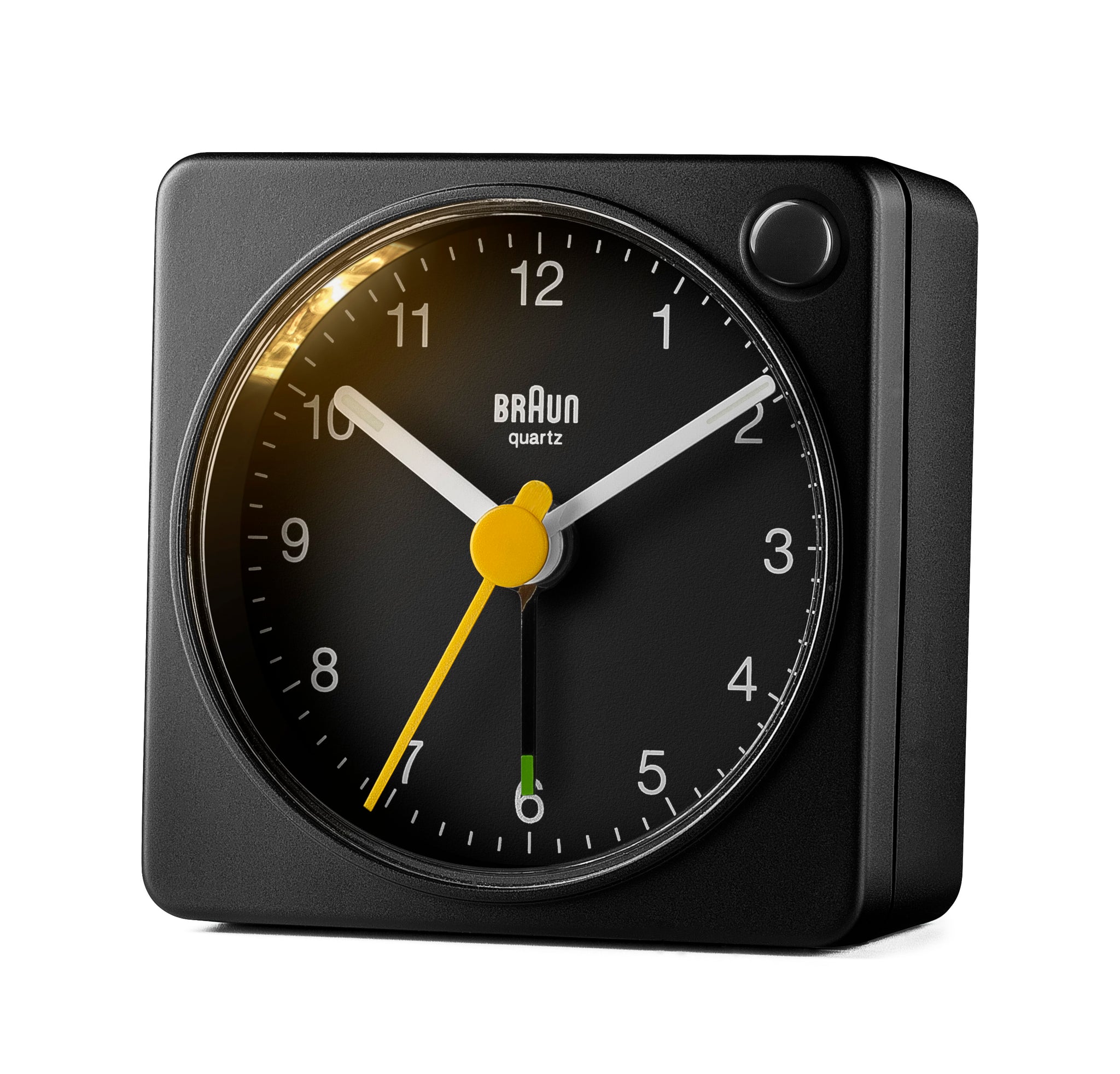 BC02XB Classic Analogue Travel Alarm Clock