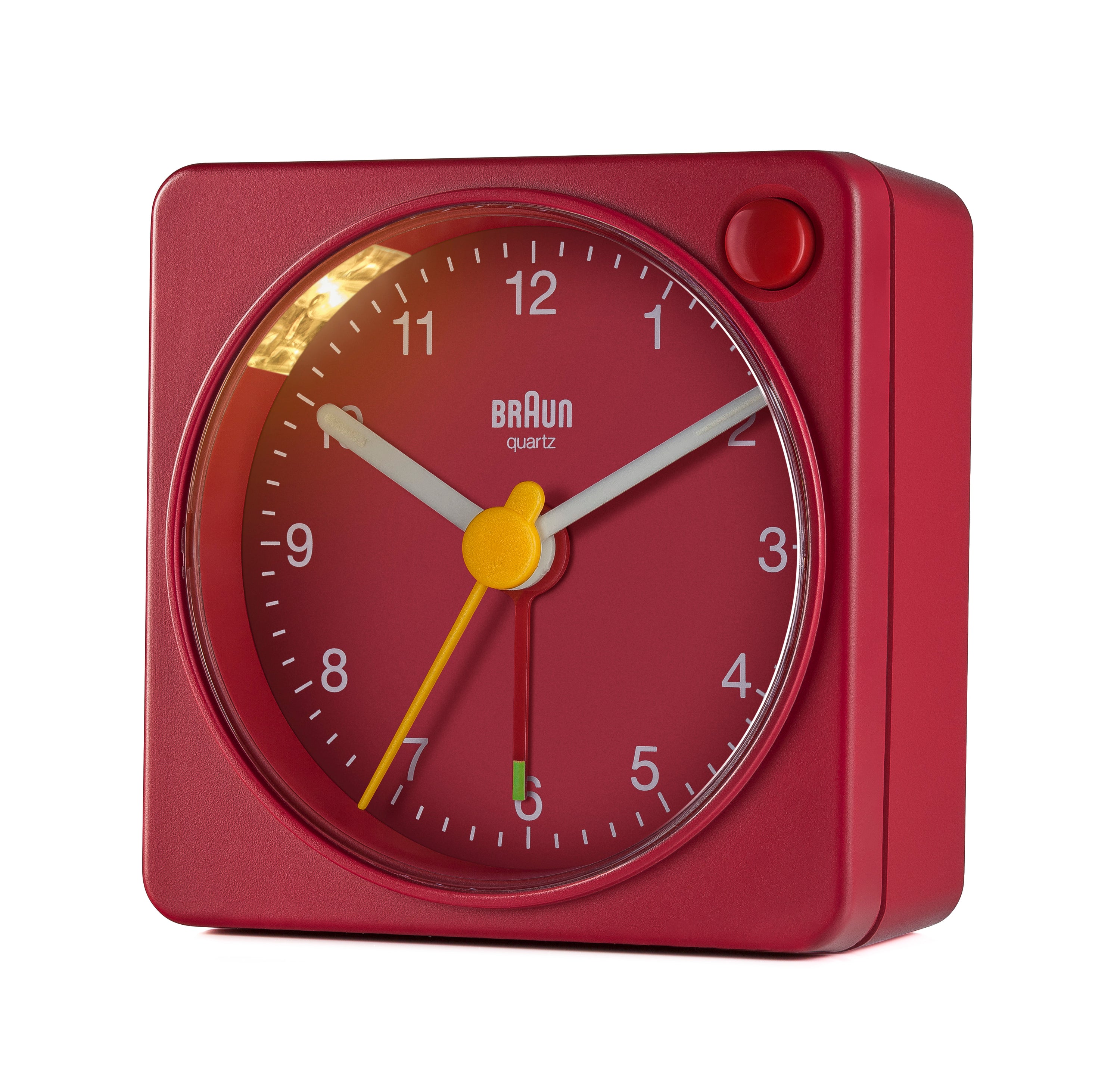 BC02R Classic Travel Analogue Alarm Clock