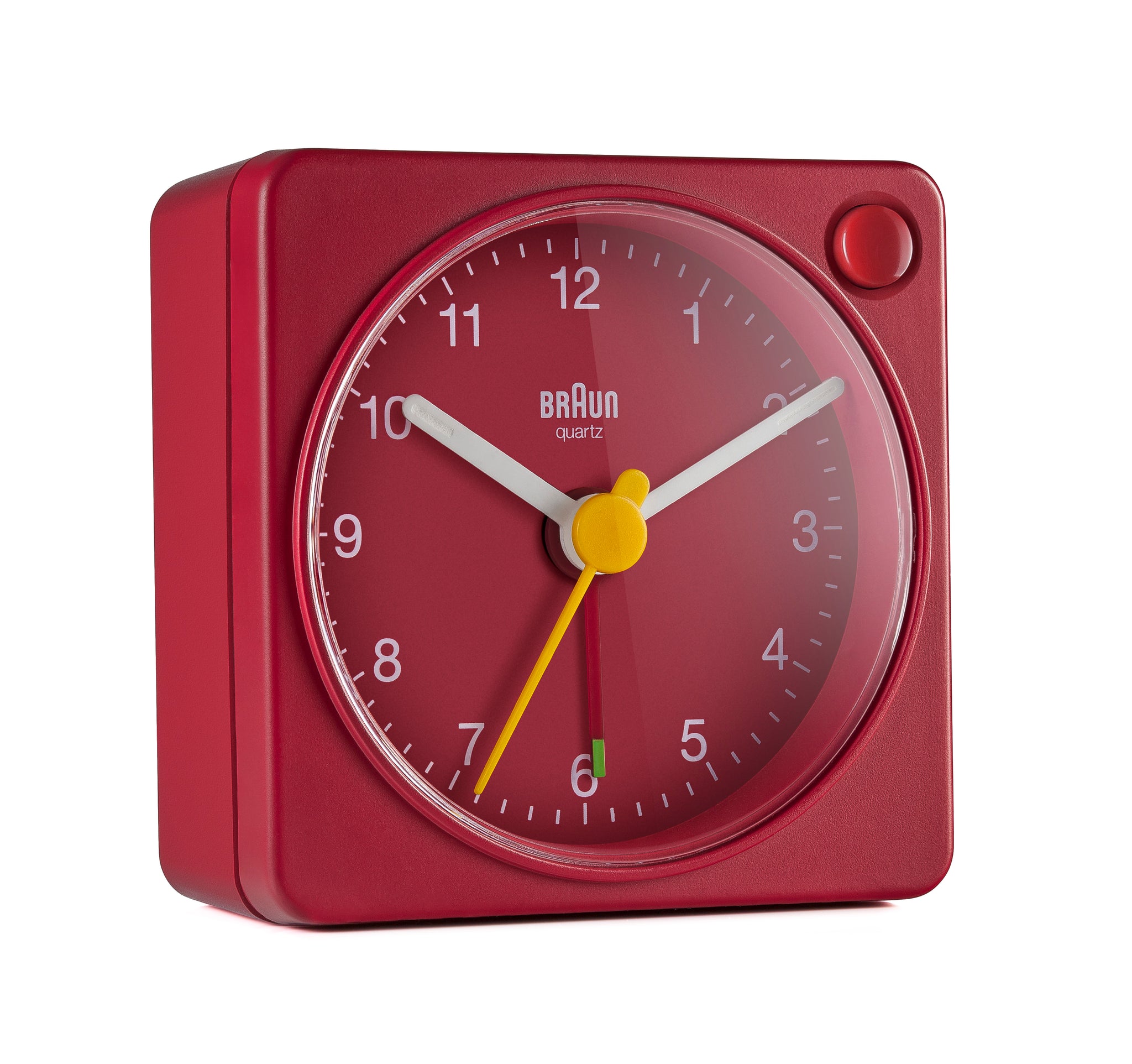 BC02R Classic Travel Analogue Alarm Clock
