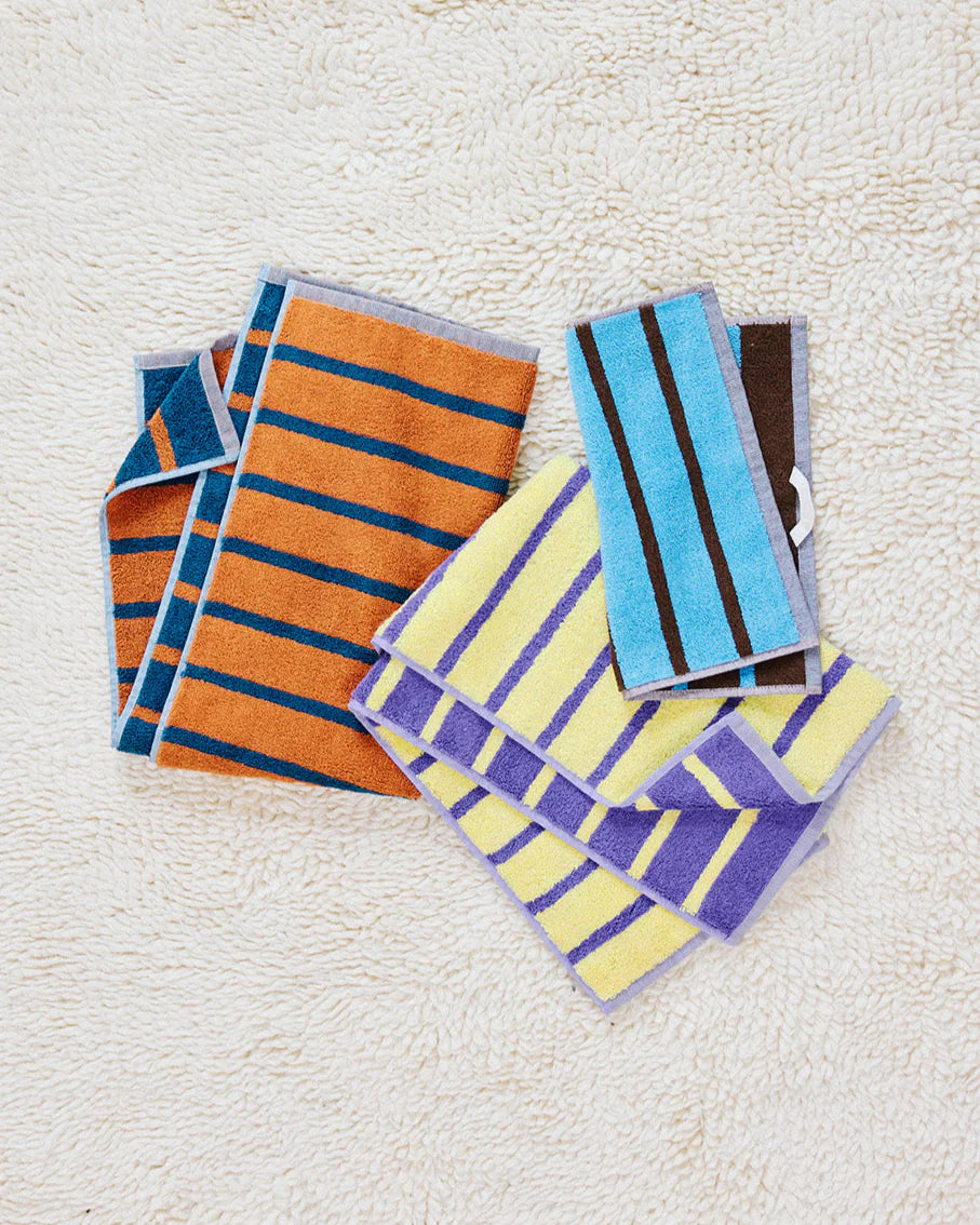 Dusen Dusen Bird Stripe Towel Collection