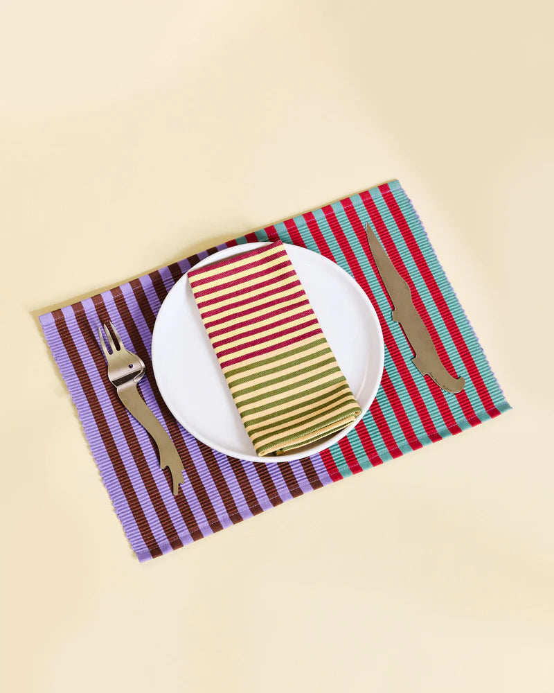 Dusen Dusen Dual Stripe Placemat