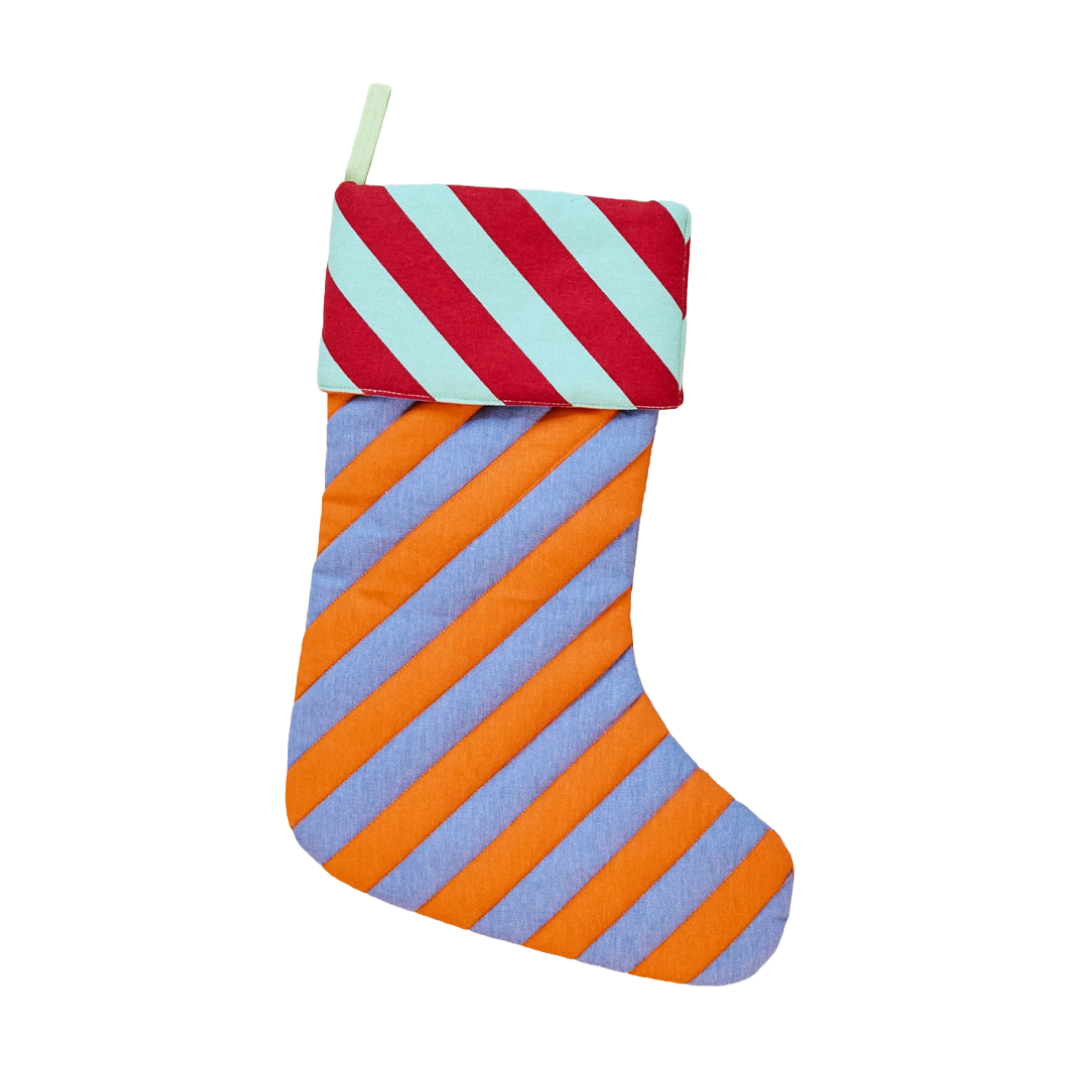 Dusen Dusen Striped Christmas Stocking