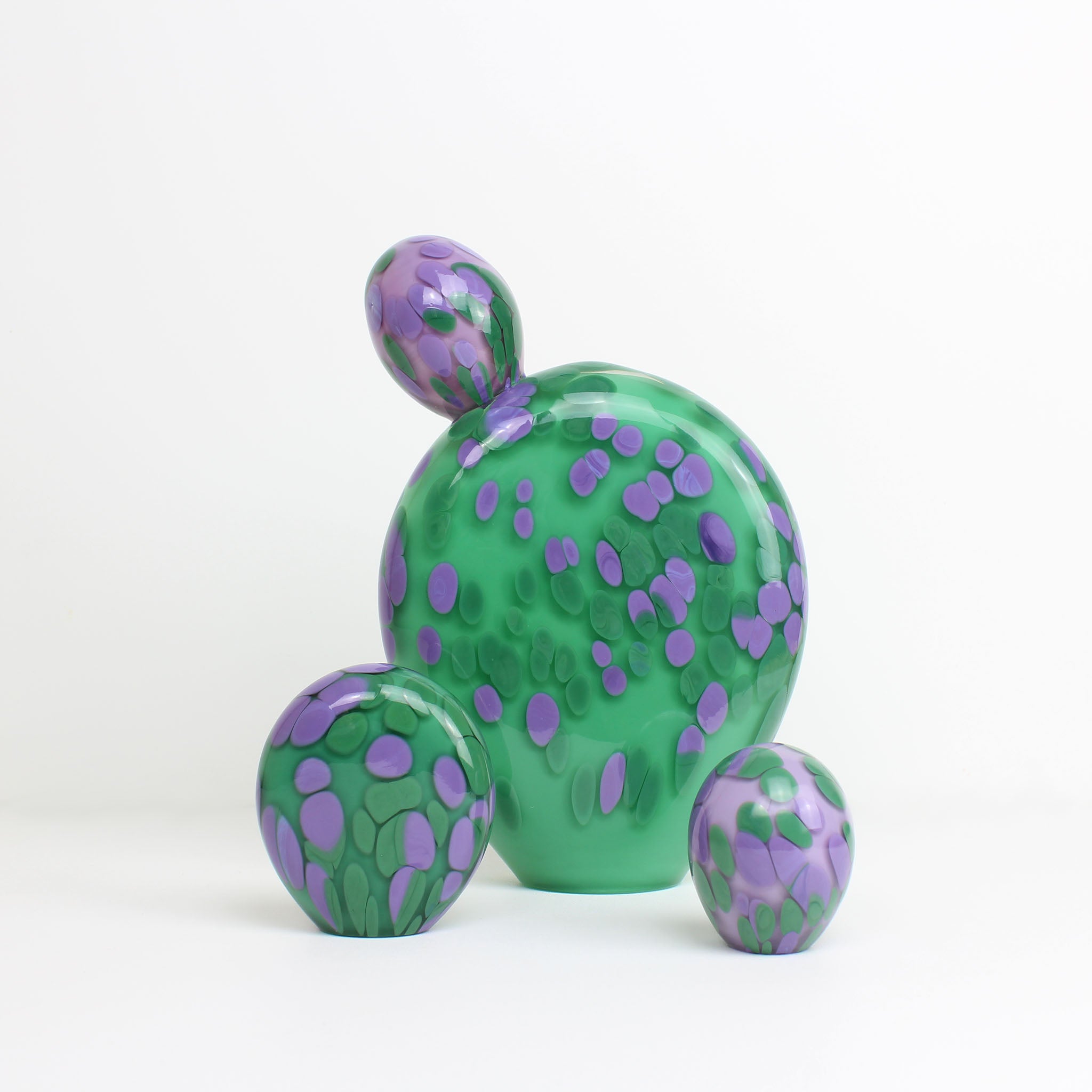 Prickly Pear | Ultramarine Green and Amethyst Orchid | Familja ta’ tlieta