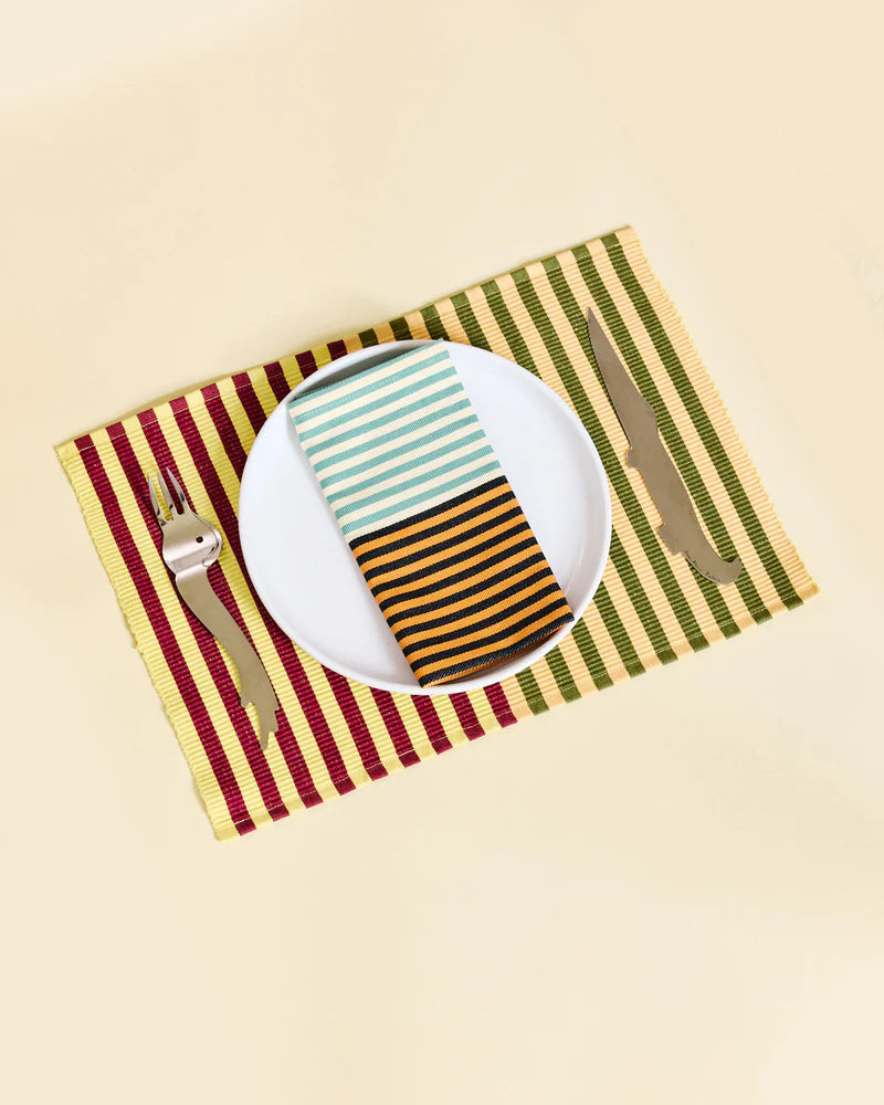 Dusen Dusen Dual Stripe Placemat