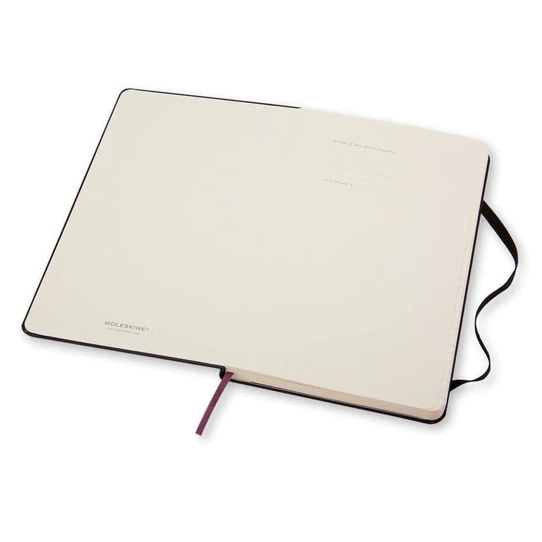 Classic Notebook | Hard Cover | Black | Large