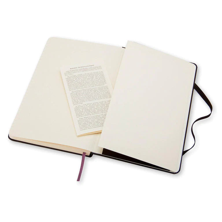 Classic Notebook | Hard Cover | Black | Large