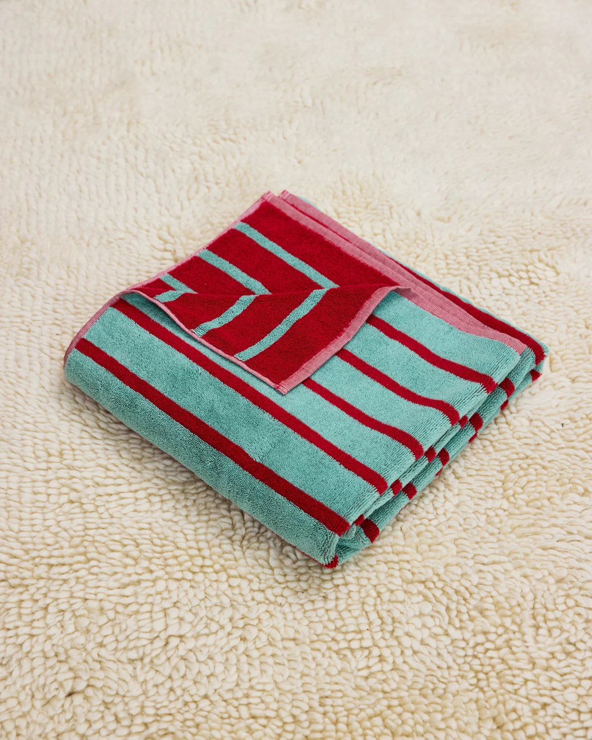Dusen Dusen Bird Stripe Towel Collection
