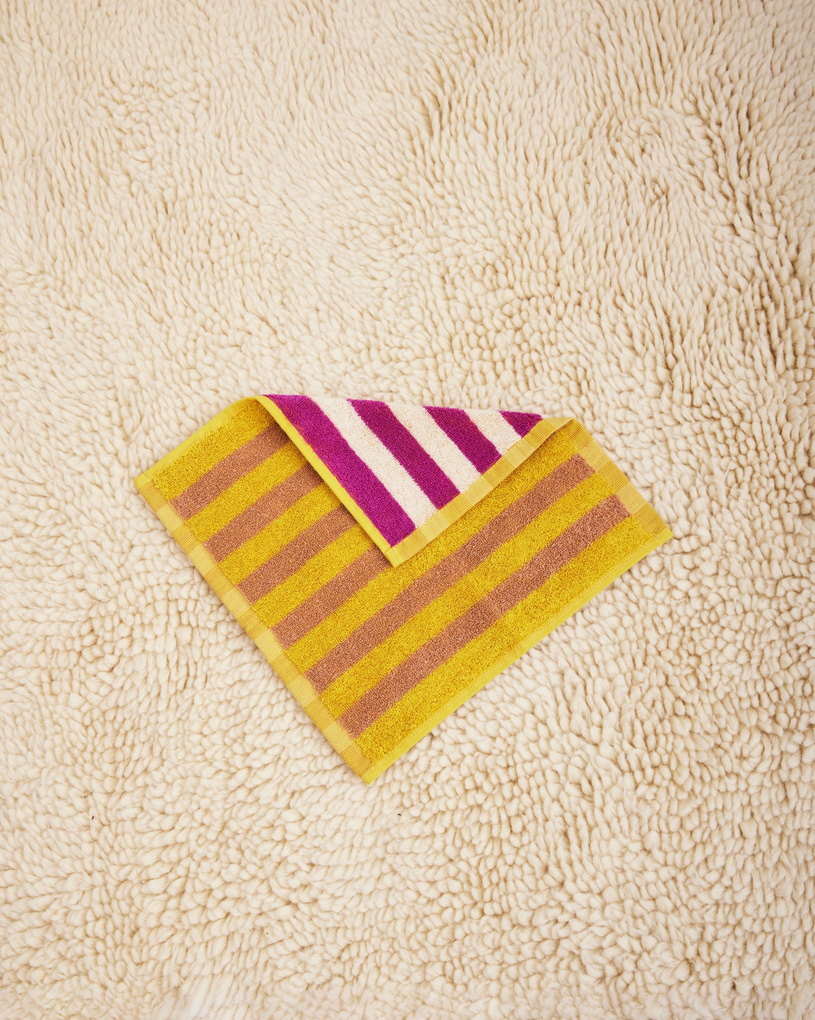 Meadow Stripe Washcloth