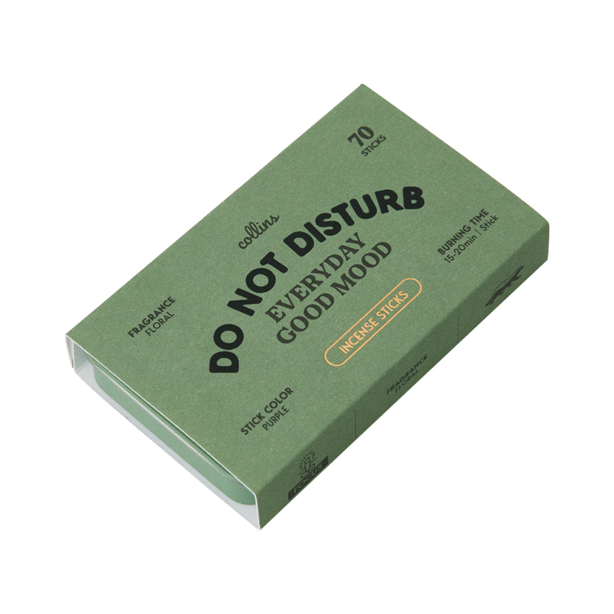 Collins Natural Incense Sticks - Do Not Disturb (Deep Musk & Comfort)