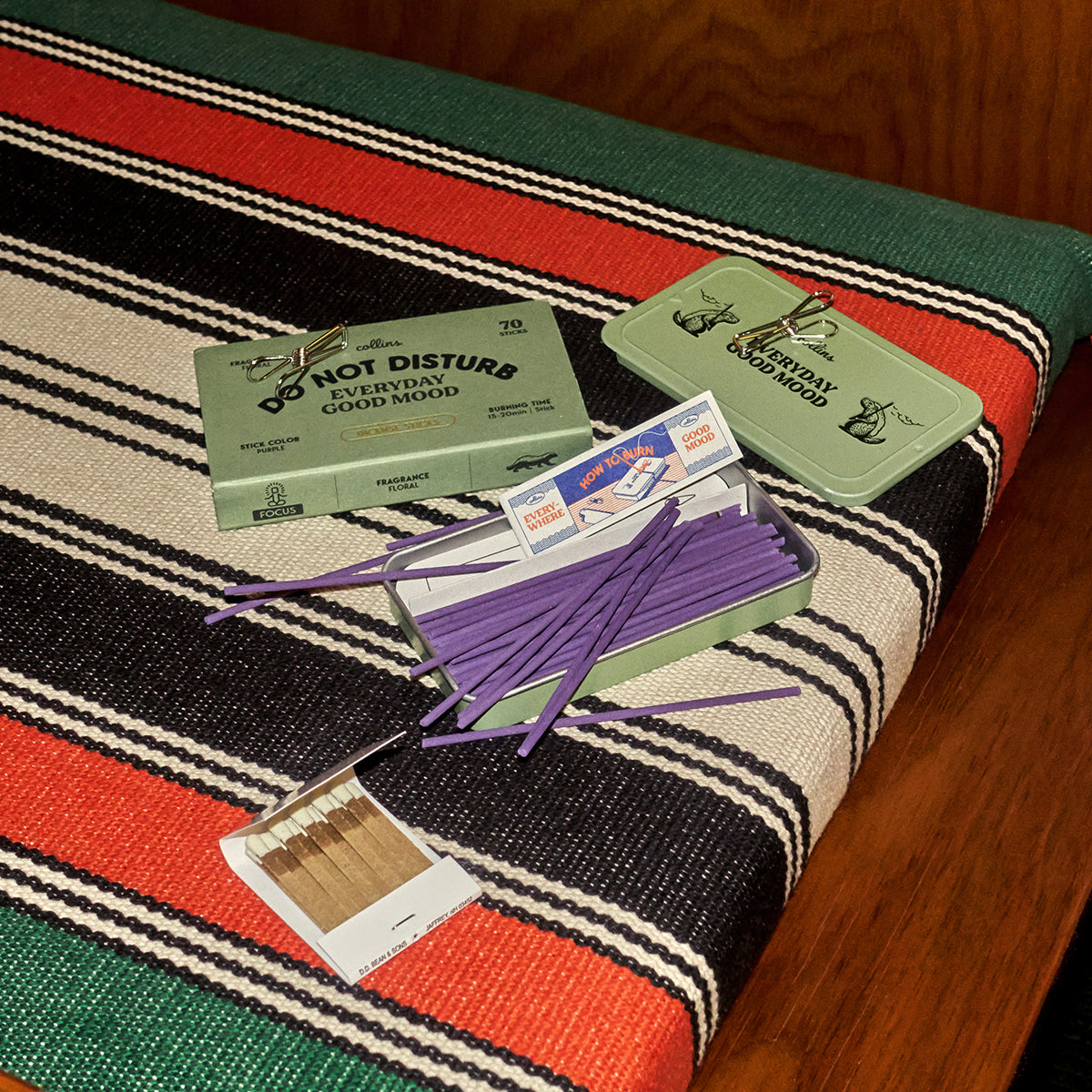 Collins Natural Incense Sticks - Do Not Disturb (Deep Musk & Comfort)