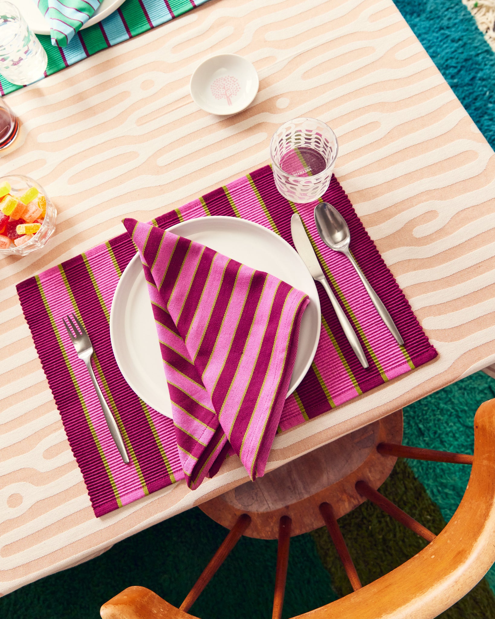 Herb Stripe Placemats