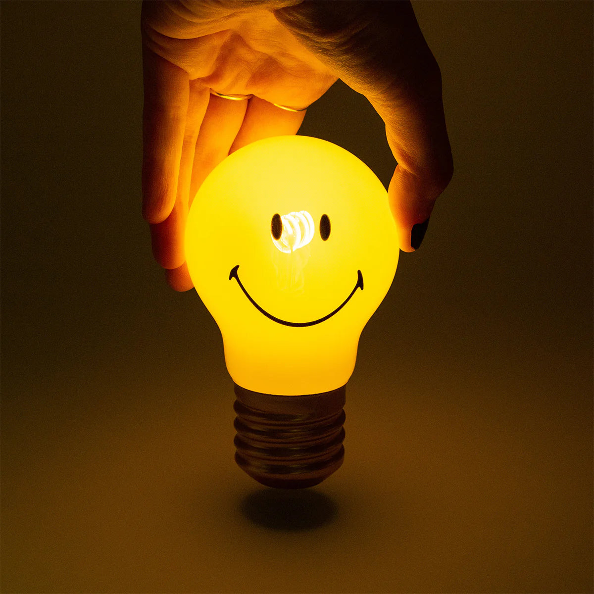 Suck UK Cordless Lightbulb Smiley