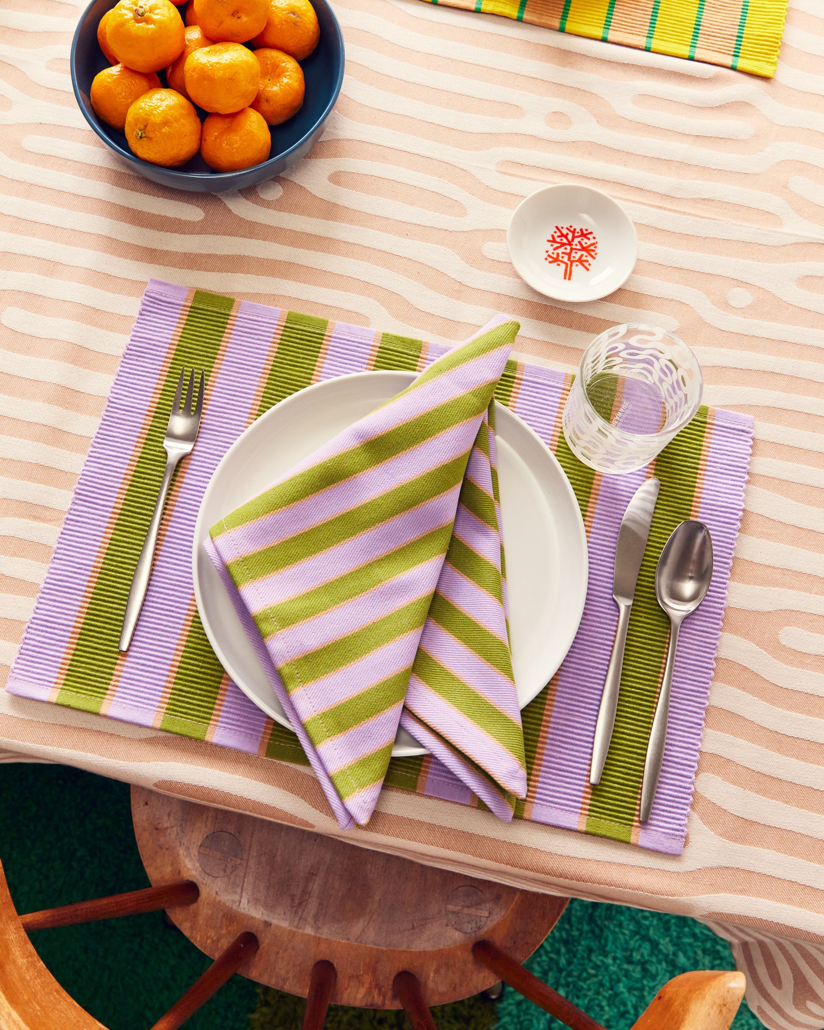 Herb Stripe Placemats