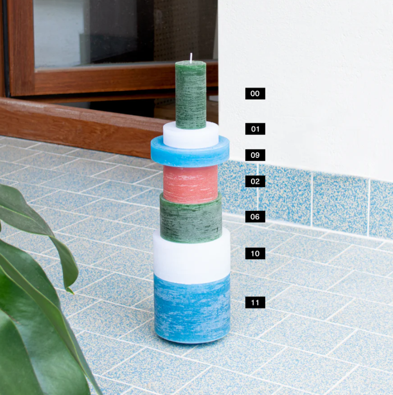 Candle Stack 07 (Green)