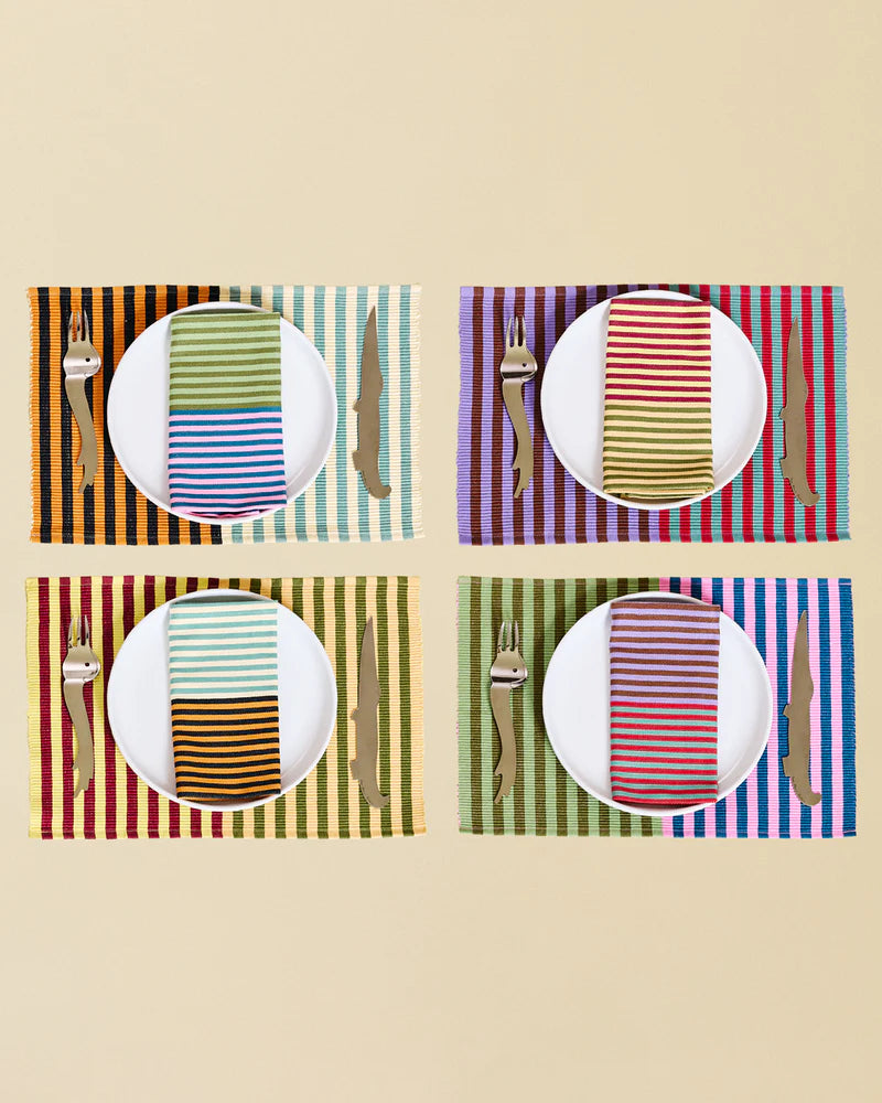 Dusen Dusen Dual Stripe Placemat