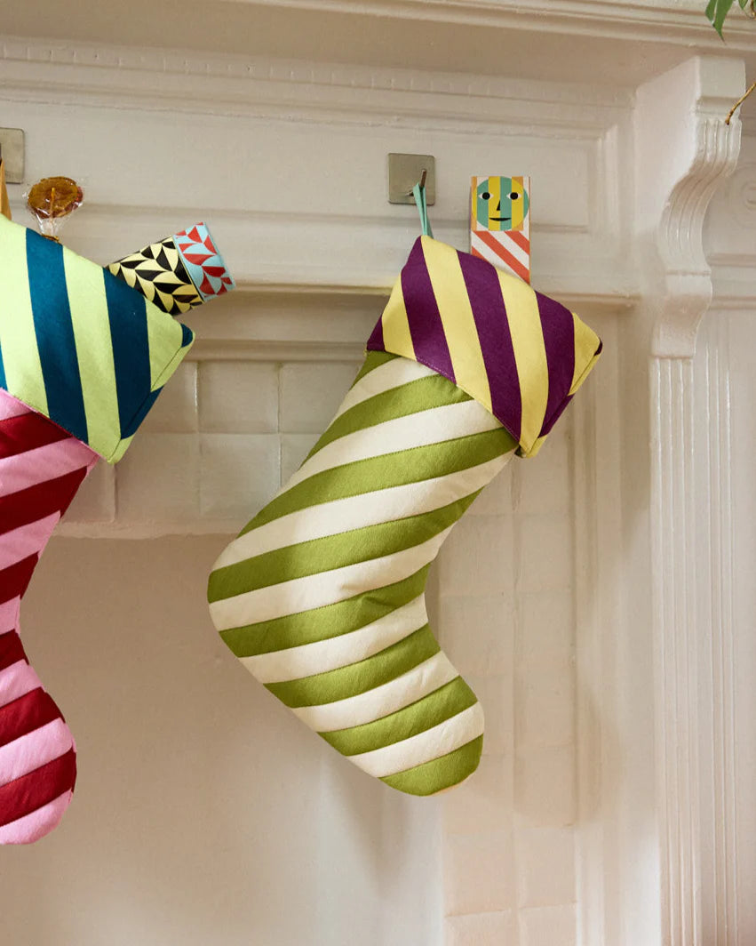Dusen Dusen Striped Christmas Stocking