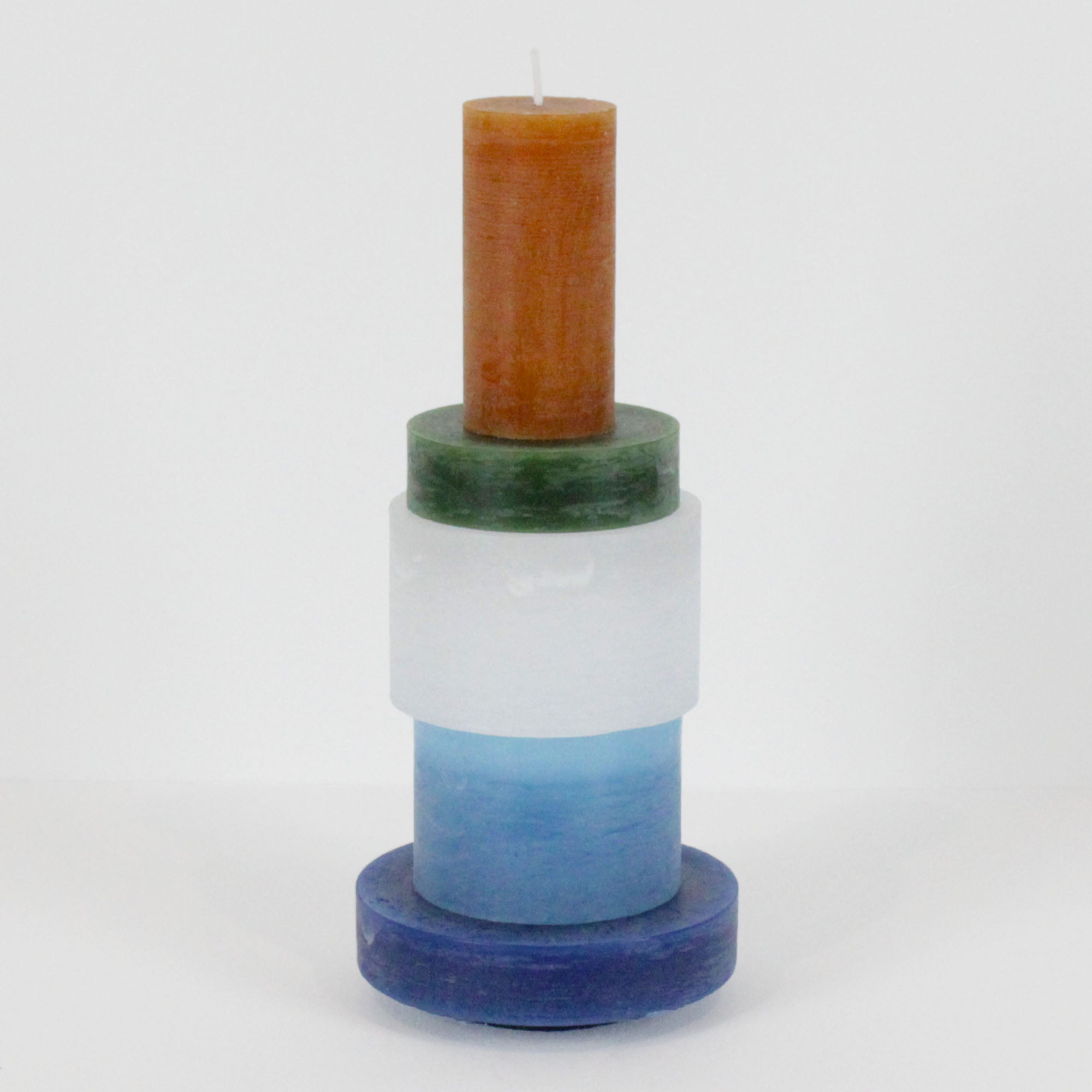 Candle Stack 03 (Brown/Blue)