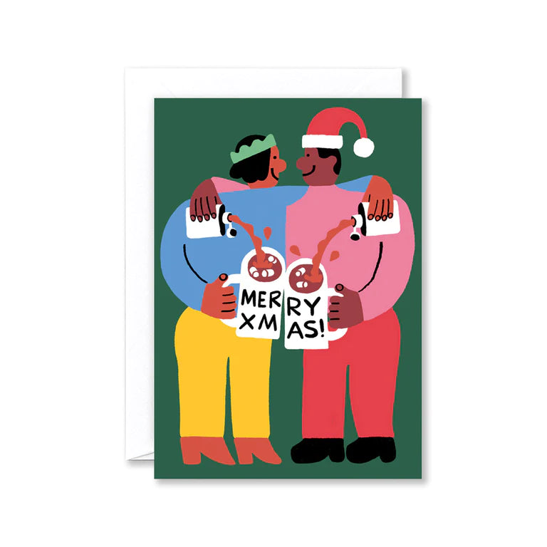 Xmas Tipple Greeting Card