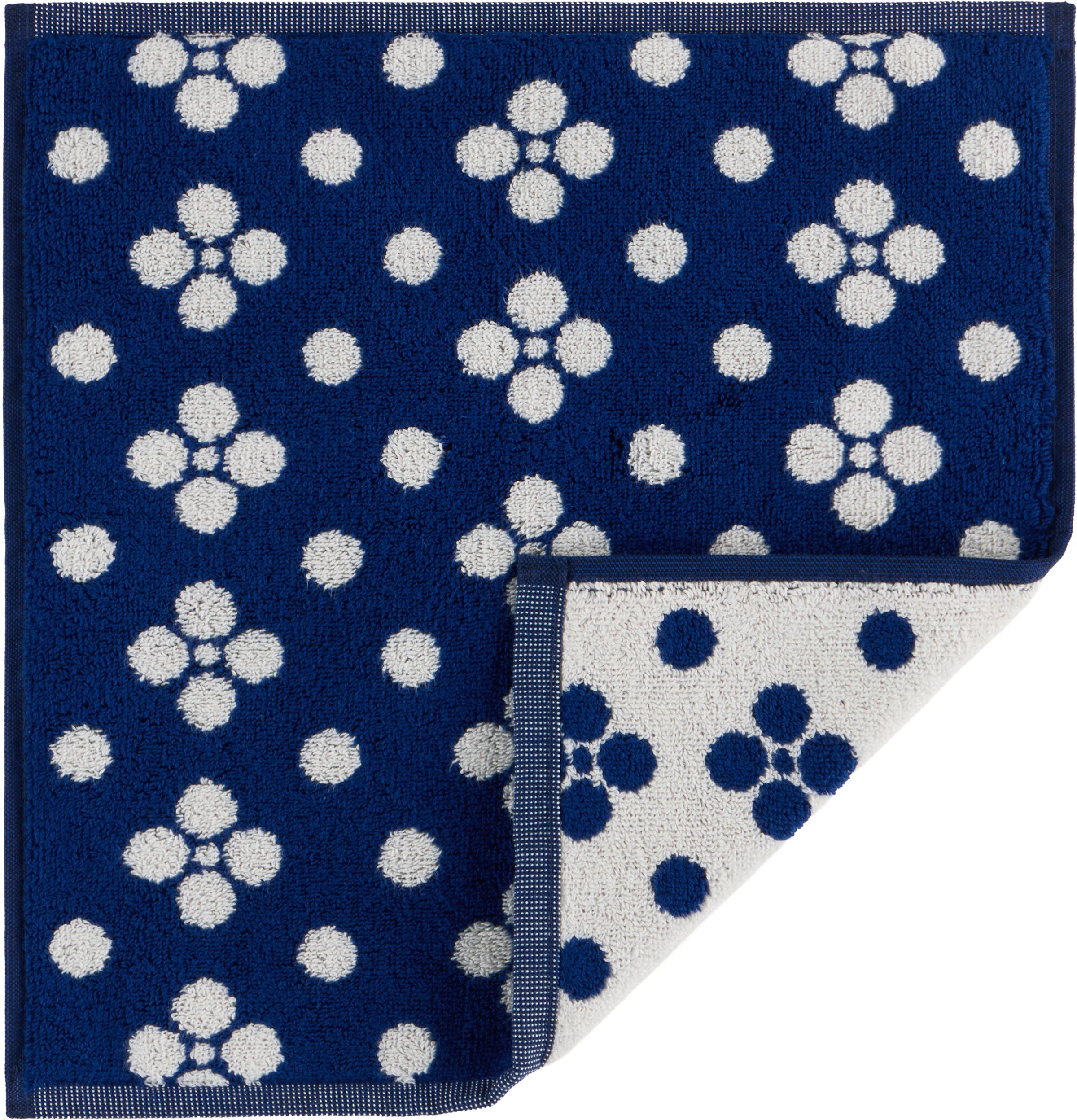 Dusen Dusen Navy Pattern Towel Set (5 pcs)
