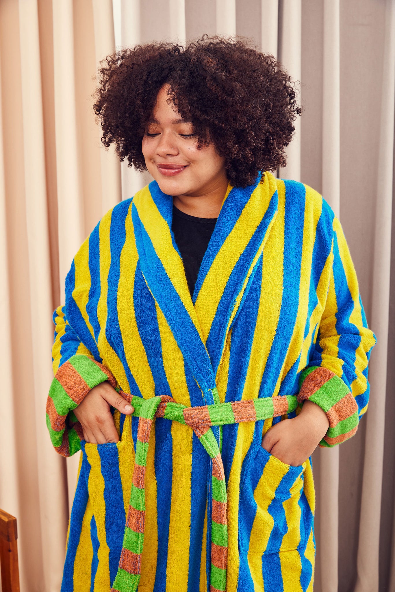 Bathrobe | Reef Stripe