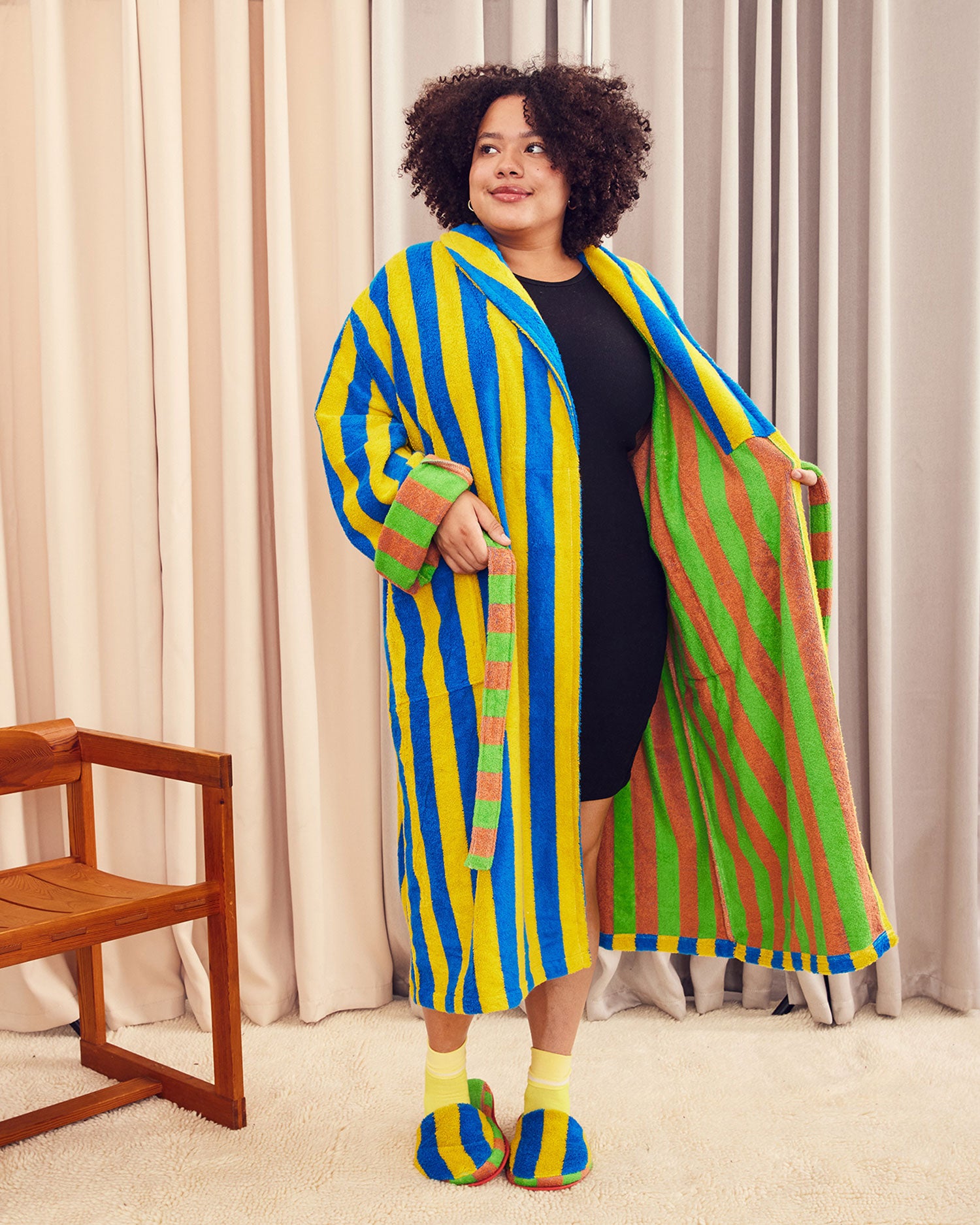 Bathrobe | Reef Stripe