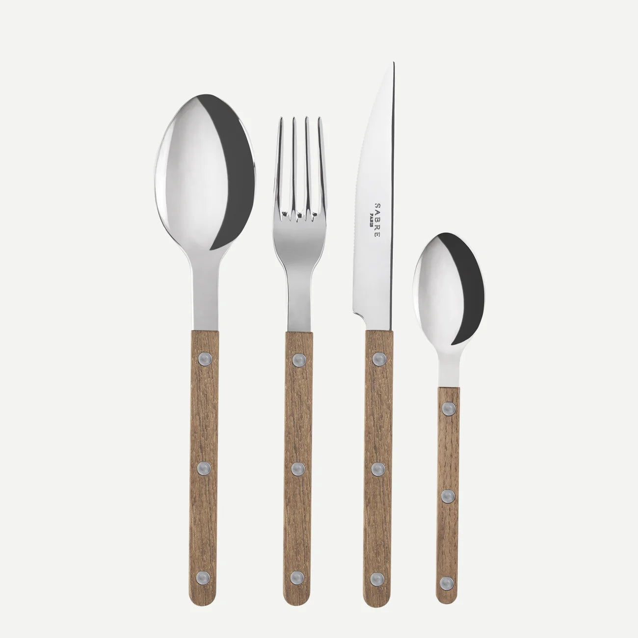 Bistrot Teak 24 Piece Cutlery Set