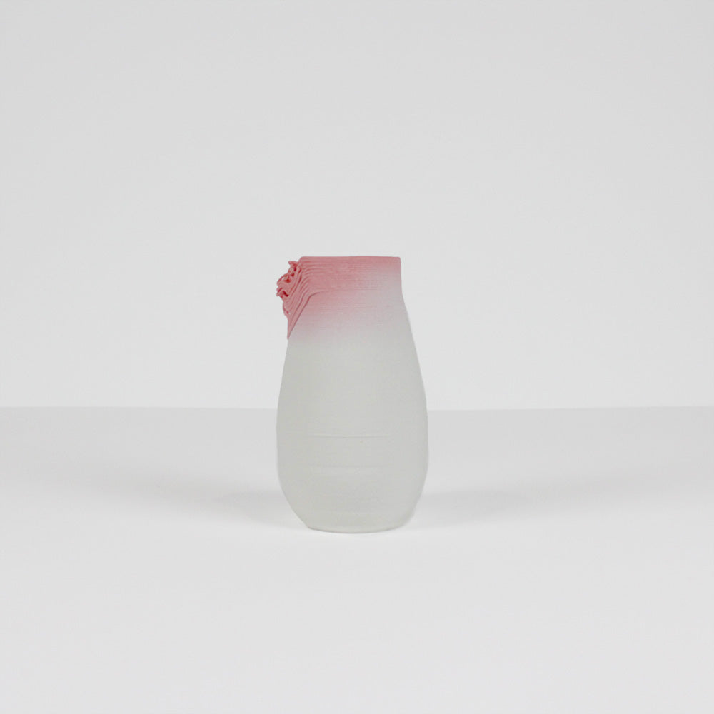One of a Kind Vase in Gradient Pink