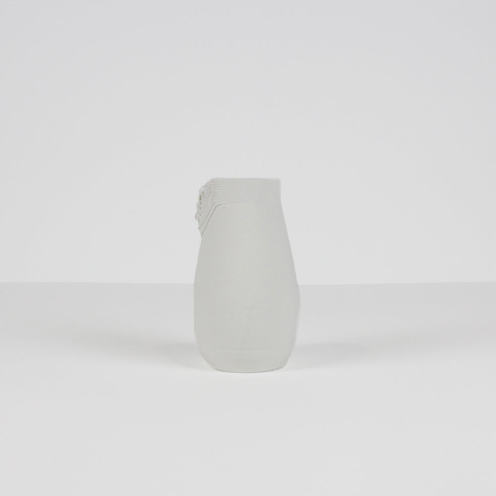 One of a Kind Vase in White
