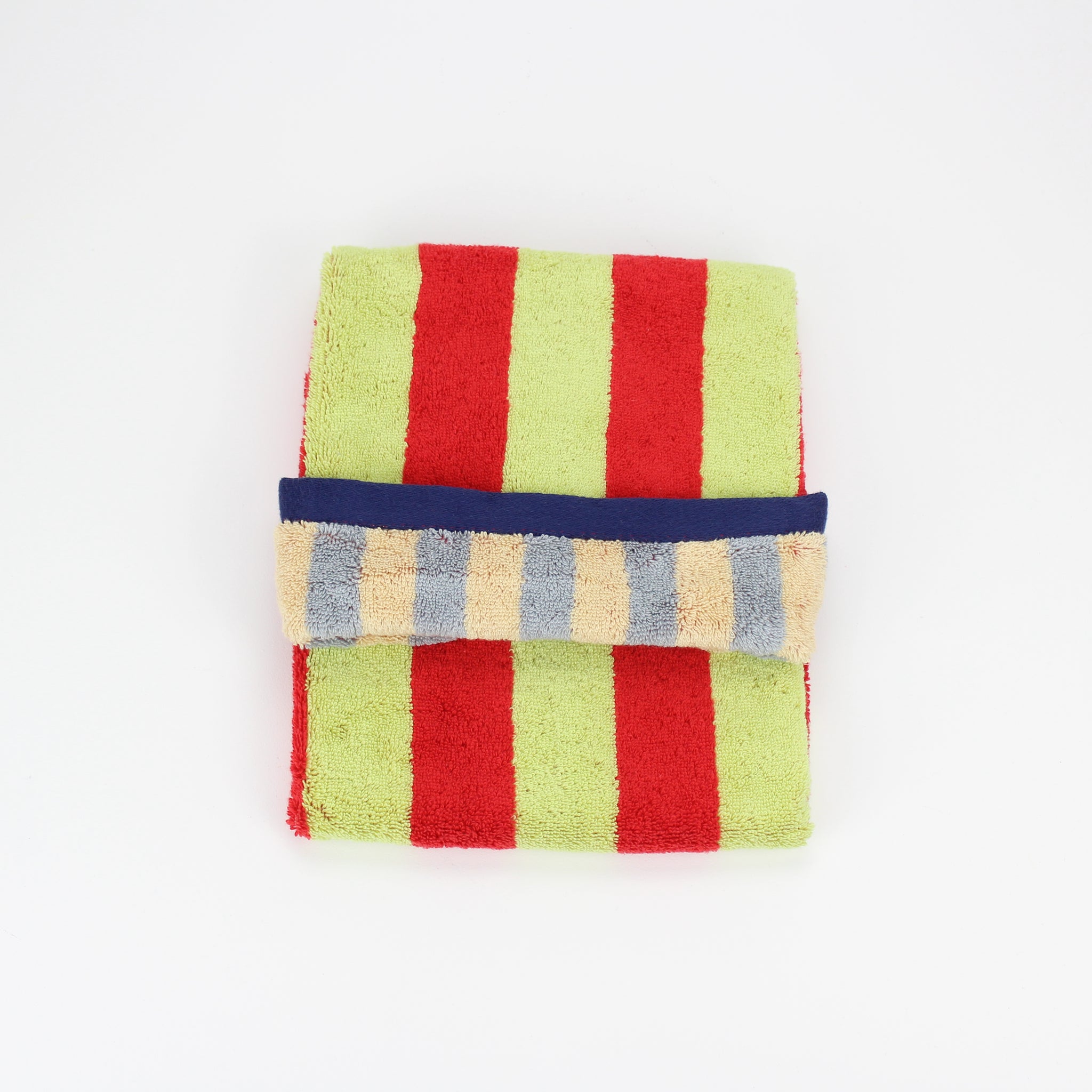 Fruit Stripe Hand Towel in Cherry