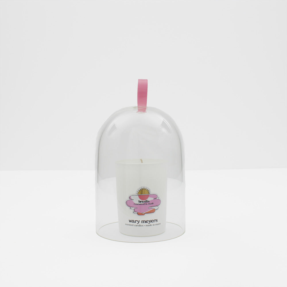 Halo Cloche in Rose