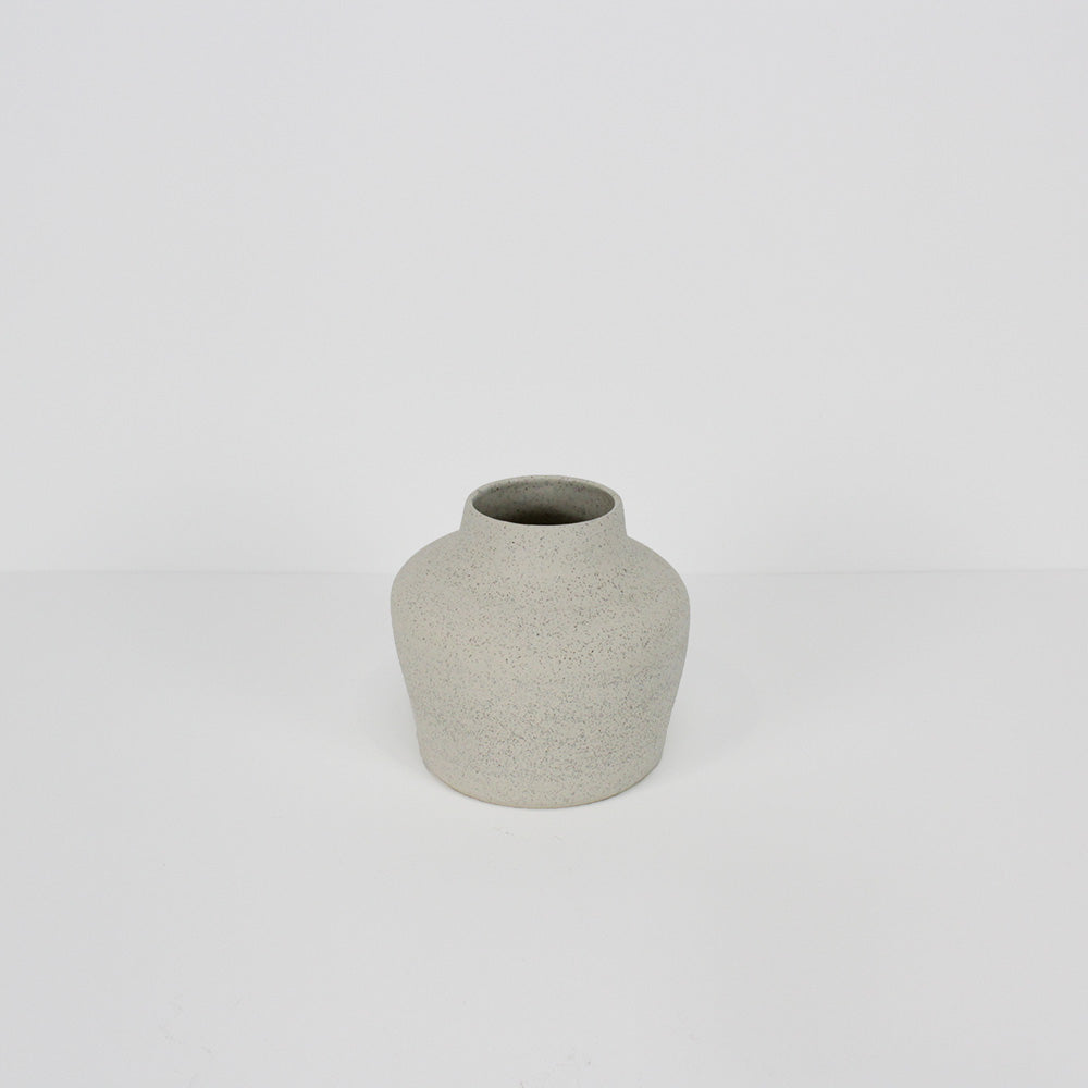 Round Speckled Vase
