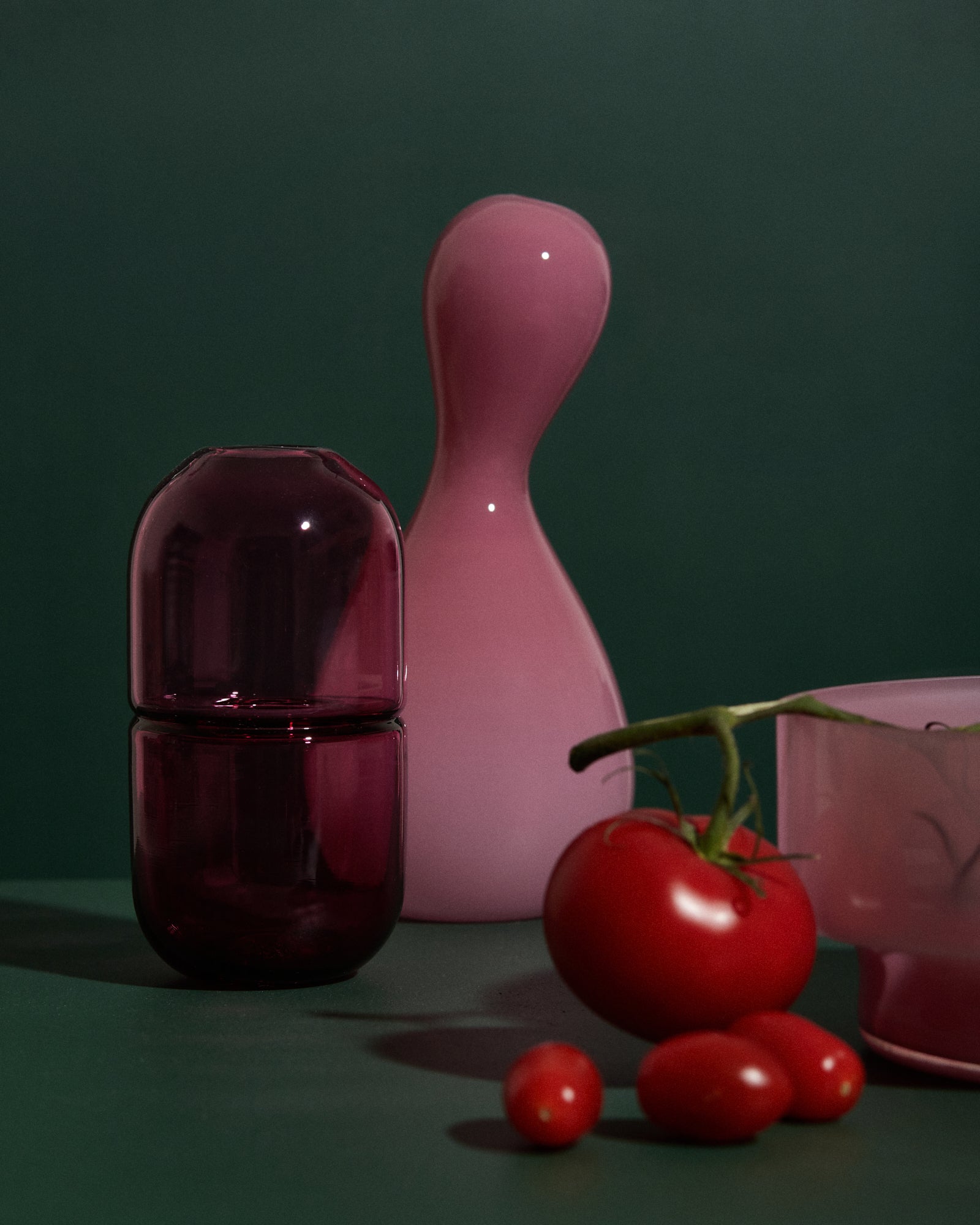 Sugarpill Vase in Cherry
