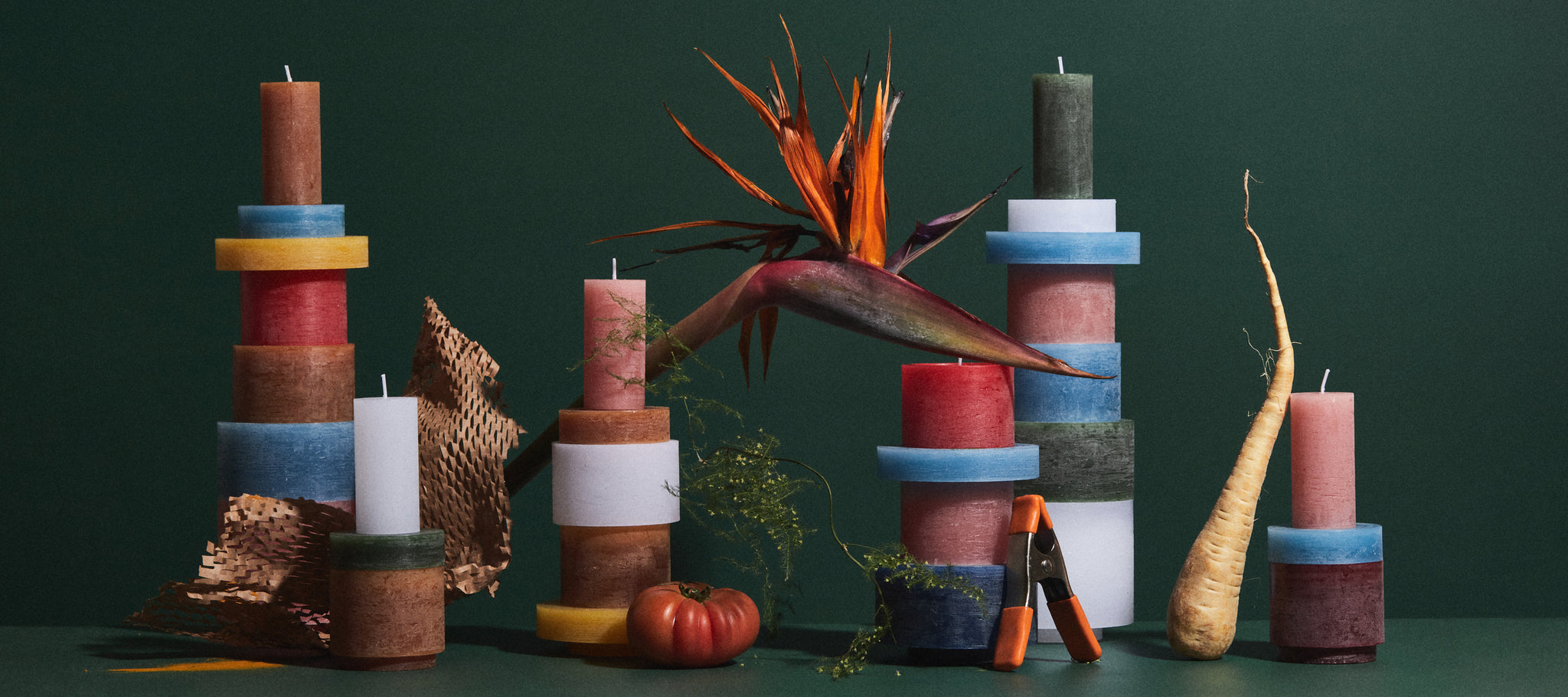 Candle Stack 06 (Red)
